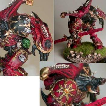 Khorne Daemon Prince by crimslain