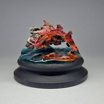 Epic scale Fire Raptor by Cuddledemon