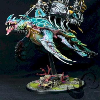 Idoneth Deepkin lot by RhinoAndNavelStudio
