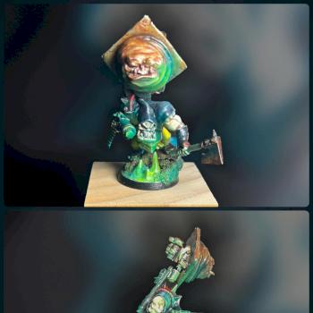 Ork Nob (more views) by EleusisMiniatures