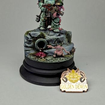 Plague Marine by Cuddledemon