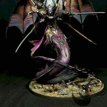 Fulgrim daemon primarch by RhinoAndNavelStudio