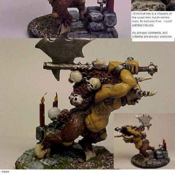Minotaure Keeper of the Skull by SiRiS