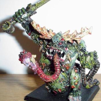 Greater Daemon of Nurgle: The Unclean One by Sakred
