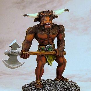 Treezna, Minotaur by caverngames