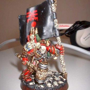 Khorne Banner Bearer by dobbsy