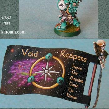 Void Reaper Banner Bearer by karoath