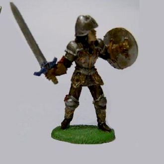 male warrior in full armour by Redgar