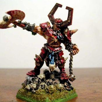 Khorne champion by XorgLeZombie