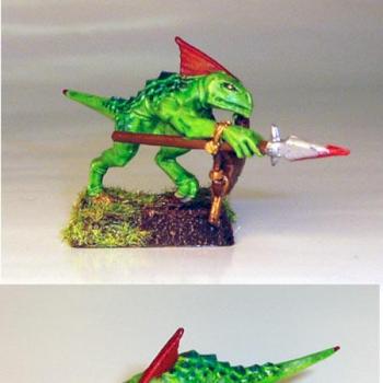 my first painted model by finnen