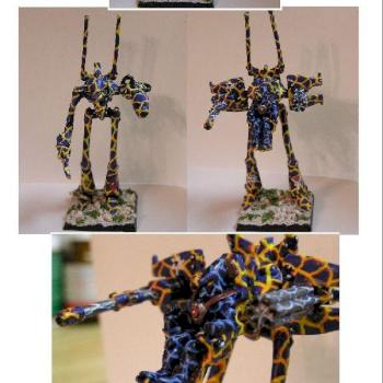 Eldar Wraithlord/war walker by pacmania