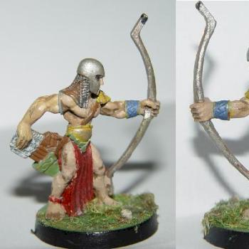 Sidhe Archer (captain of the warband) by Jerod