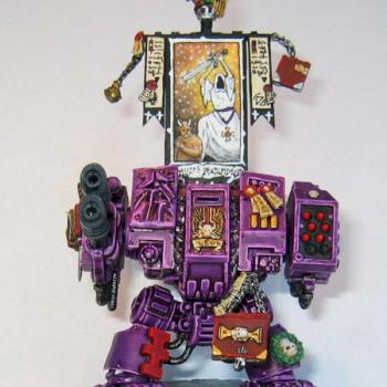 Leon - A Gray Knight Dreadnought. by volrath