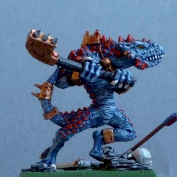 Kroxigor, wip by Golden Diablo