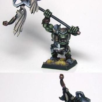 Limited Black Orc Standard by weina