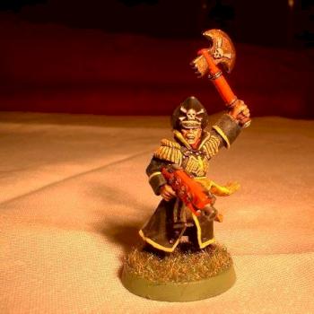 Imperial Guard Commissar by cobalt40k