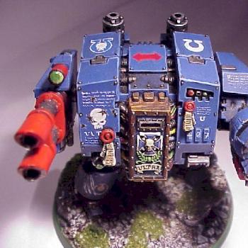 Ultramarines Dreadnought (New Angle) by SolidSnake