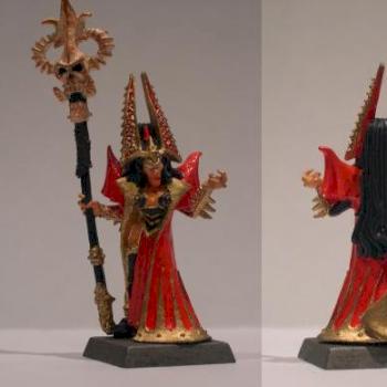 Dark elf sorceress by nico vl
