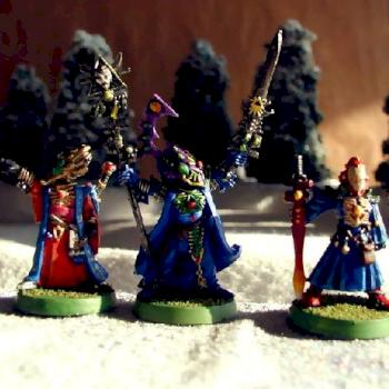 Eldar Seers by SockMonkey