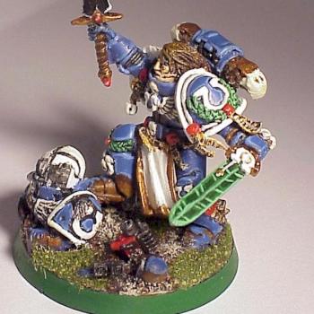 Ultramarines Emperors Champion by SolidSnake