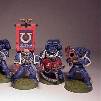 Ultramarines Devastator Squad by SolidSnake