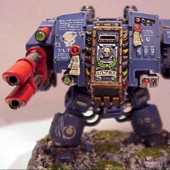 Ultramarines Dreadnought by SolidSnake