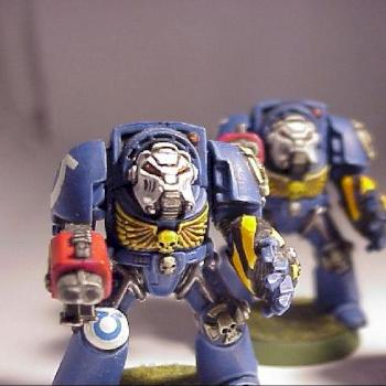 Ultramarines Terminator by SolidSnake