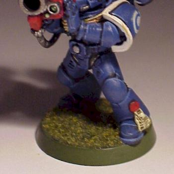 Ultramarines Missile Laucher Devastator by SolidSnake