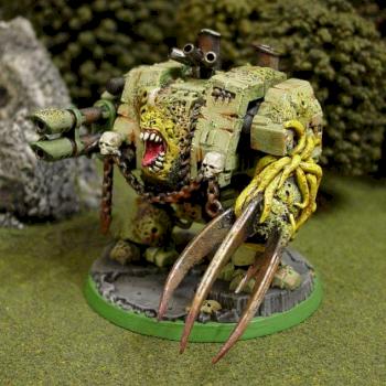 deathguard dreadnought by sine