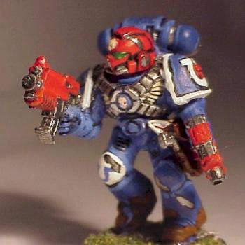 Ultramarines Tactical Sergeant by SolidSnake