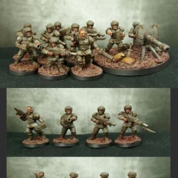 Imperial Guard Infantry by andee