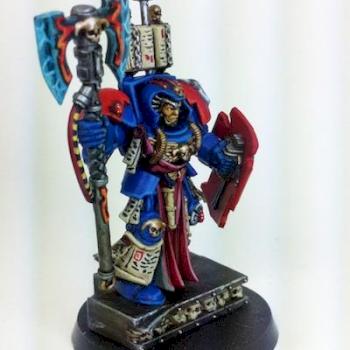 Librarian in Tactical Dreadnought (Terminator) Armor w/ Storm Shield by Twon