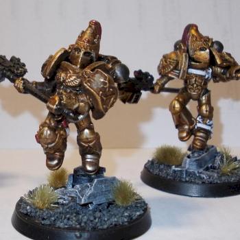 Adeptus Custodes by RStevenson