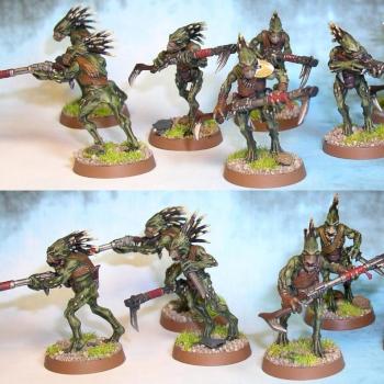Kroot Carnivore Squad by Morkaj