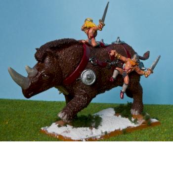 Barbare Rhinoceros by David Kolacinski