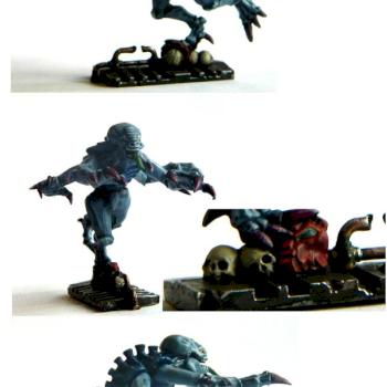 Space Hulk Genestealer by lupusj