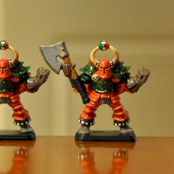 HeroQuest Chaos Warriors by tasoe