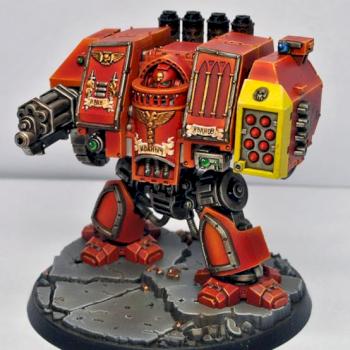 Space Marine Venerable Dreadnought by Under9