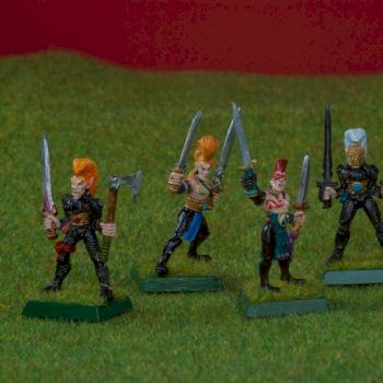 Wardancers wood elves by David Kolacinski