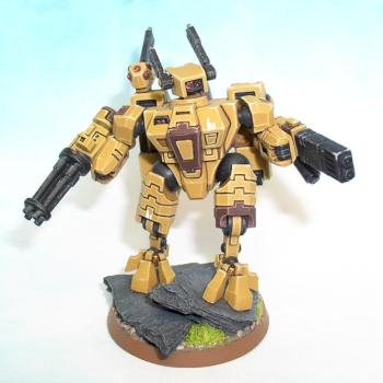 Tau Crisis Battlesuit XV-8 by Morkaj