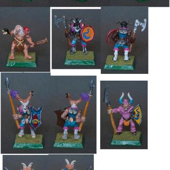 Beastmen (Tzeentch) by David Kolacinski