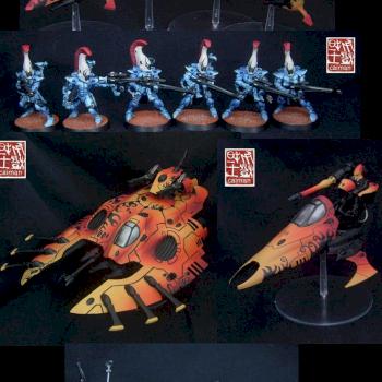 eldar army by caiman