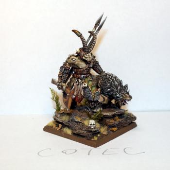 Beastmen bestigor unit filler by ganzknapp
