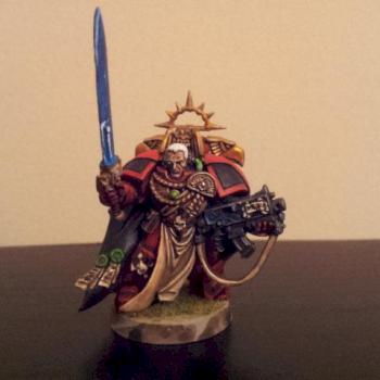 Blood Angels Captain (AoBR) by DragonAdam