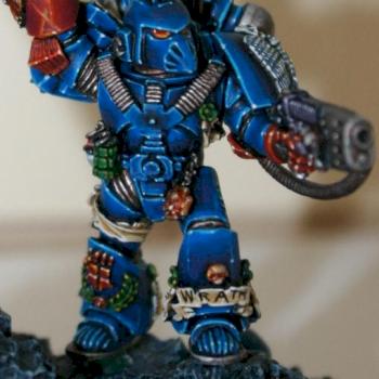 Crimson Fists Captain by Nclave