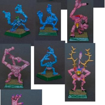 Blue and Pink Horrors of Tzeentch (2) by David Kolacinski