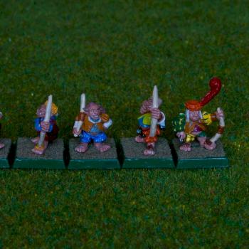 Imperial Halflings archers by David Kolacinski
