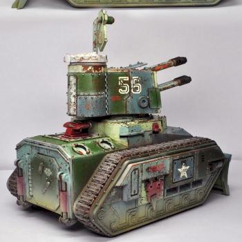 Ork Flakk Tank by Under9