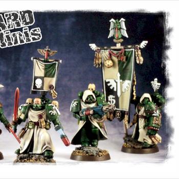 Dark Angels Command Squad by w4yw4rd