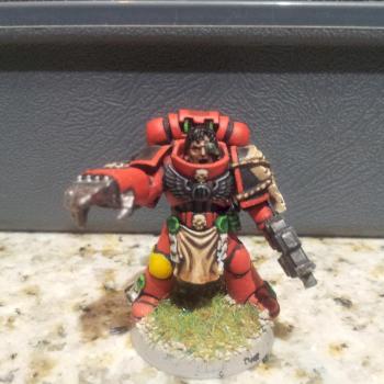 blood angels tactical sargent by DragonAdam